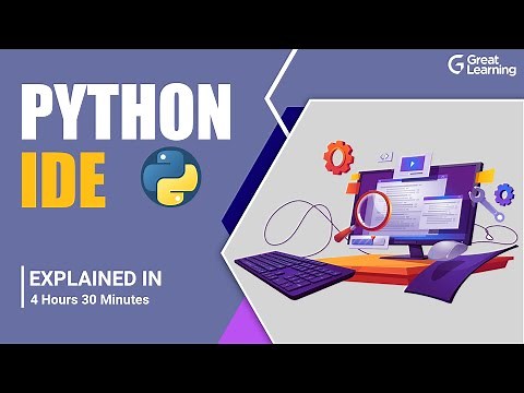 Python IDE | Types of Python IDE | Anaconda | Jupyter | Pycharm | Spyder | Great Learning