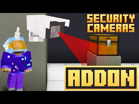 Minecraft Security Cameras Addon 1.21 +