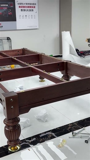 Factory Direct Billiard Table Installation for Global Clients #billiards#snooker #sports #pooltable