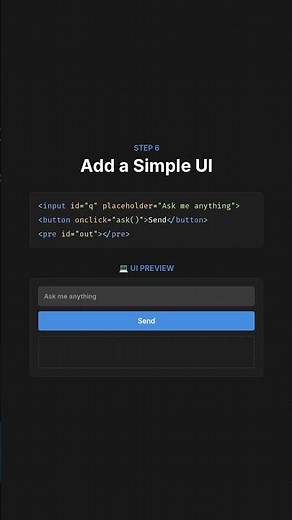 AI Bot with JavaScript in 1 Minute!