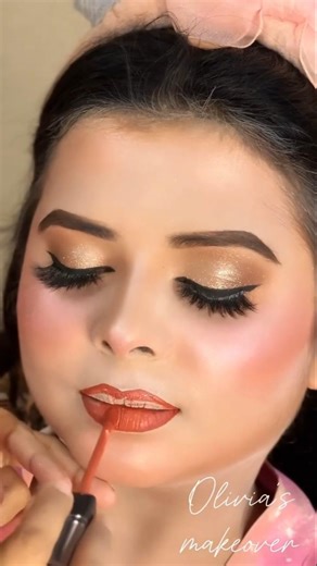 Golden Soft Glam Makeup ✨ | Easy Party Look #makeup #2026