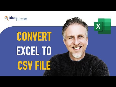 Convert Excel to CSV File | XLSX to CSV | Excel to Text File Comma Delimited