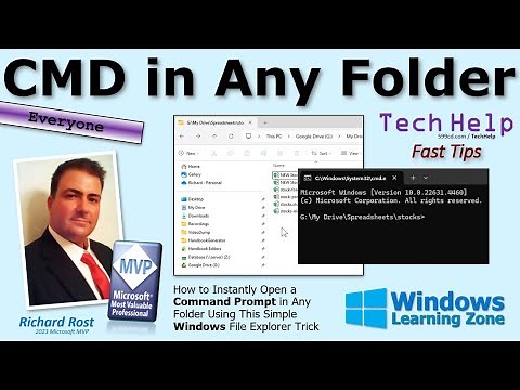 How to Instantly Open a CMD Command Prompt in Any Folder Using This Windows File Explorer Trick