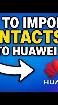 How To Import Contacts From Google Contacts To Huawei Devices