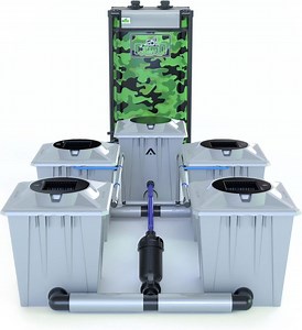 ALIEN® RDWC PRO SILVER SERIES 20L 4 Pot(Met Watervat) | bol.com