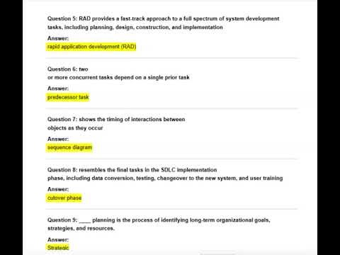 FREE COMPUTERS AND STUDY GAMES ABOUT SYSTEMANALYSIS EXAM QUESTIONSActual Qs and Ans Expert