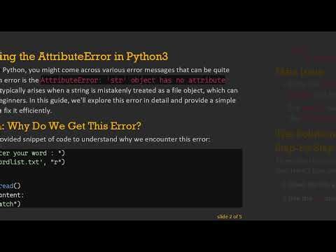 How to Fix AttributeError: 'str' object has no attribute 'read' in Python3