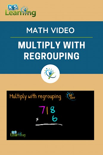 How to Multiply in Columns with Regrouping | K5 Learning