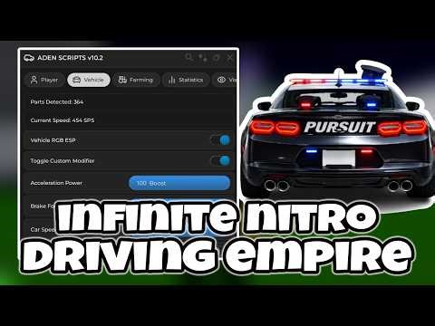 Driving Empire Script Pastebin 2026 | Auto Farm , Speed Boost , Infinite Nitro