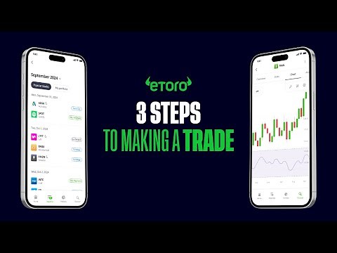 eToro™-3 steps to making a trade.