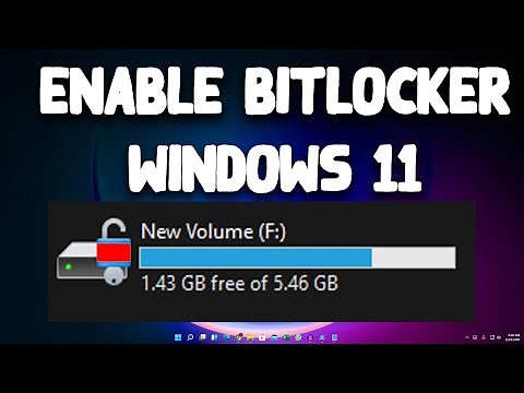 How to Enable BitLocker Drive Encryption on Windows 11