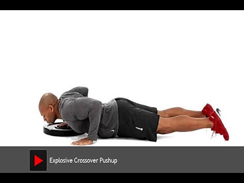 Explosive Crossover Pushup Exercise