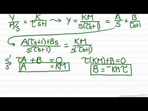 Developing First-Order Response to Step