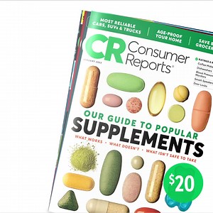 SPECIAL OFFER: Get 9 ad-free issues, our digital Buying Guide, the bonus book “Should I Eat This?” (an $11.95 value) —all for $20! | Consumer Reports