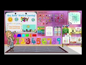 Creating Your Own Virtual Bitmoji Classroom on Google Slides Tutorial