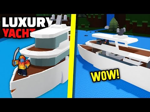 INSANE Luxury Boat (Funny Tutorial) | Roblox Build a Boat for Treasure