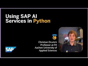 Using SAP AI Services in Python