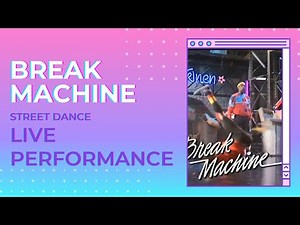 Break Machine - Street Dance live performance on Swedish television 1984 - Breakdance from the 80s 💯