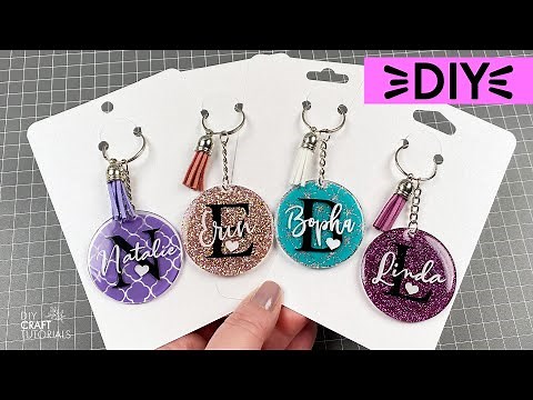 DIY KEYCHAIN DISPLAY CARD | ACRYLIC KEYCHAINS | PACKAGING YOUR ORDERS