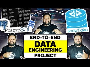 End-To-End Data Engineering Project in 30 Minutes 🔥 Postgres To SnowFlake Data Pipeline