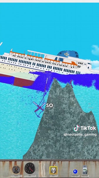RMS Oceanic Cruise Ship vs. Iceberg Collision