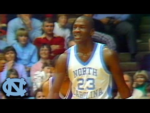 Duke vs. UNC Basketball Highlights | Michael Jordan's Last Game in Chapel Hill