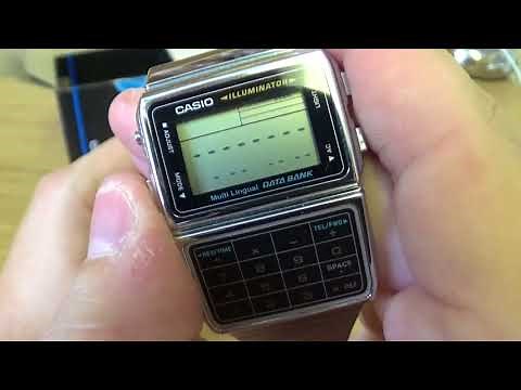 Casio DBC-611E-1EF Databank Calculator Watch Review and Unboxing