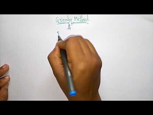 Greedy Method | DAA | Design & Analysis of Algorithms | Lec-38 | Bhanu Priya