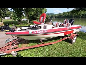 1993 Javelin 350A Bass Fishing Boat For Sale near Knoxville TN - SOLD!