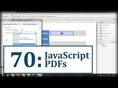 PDFs: Use JavaScript to Clear Default Text