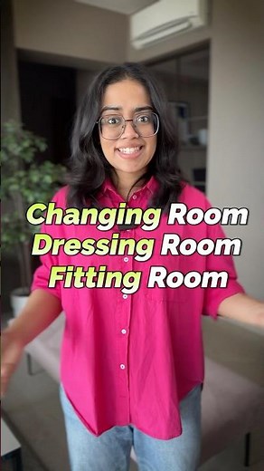 Changing Room vs Fitting Room vs Dressing Room: What's the Difference? Confusing English Words