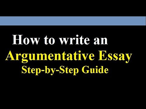 how to write an argumentative essay l how to write an argumentative essay step-by-step guide