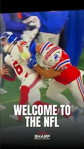 Brutal “Welcome to the NFL” Hit on Giants Rookie Jaxson Dart
