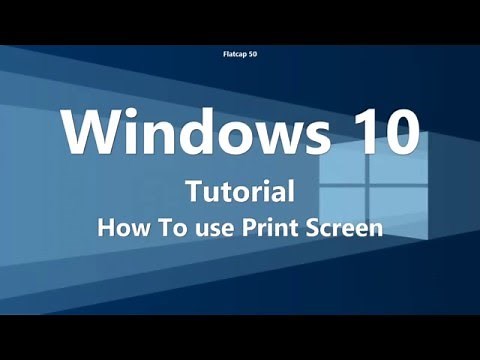 screenshots Print Screen Windows 10 / How To Tutorial