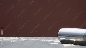 beer can exploding with a shot