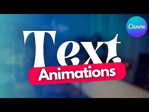 Typography Motion Graphics Animation in Canva – Easy & Creative Guide!