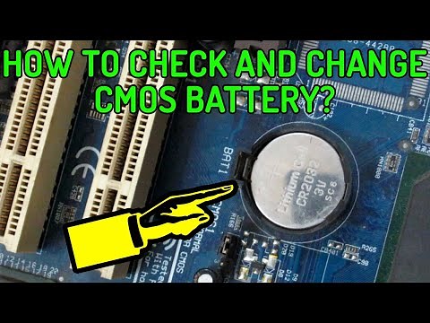 How To Check and Replace Computer CMOS Battery?