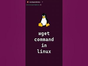 How to use wget command in Linux? Linux Commands shorts linux