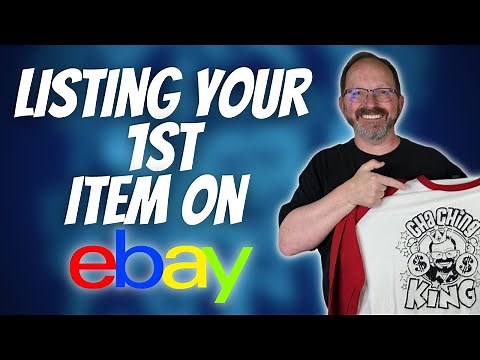 Listing Your First item on eBay! Easy Step by Step Beginner's Guide