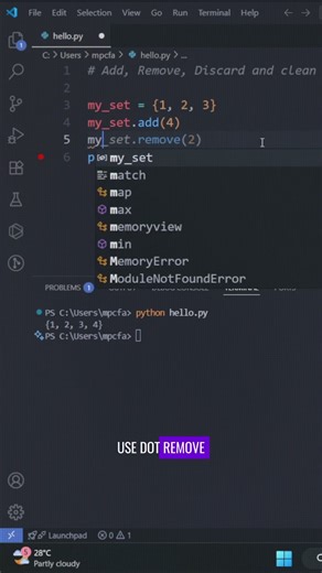 5 Essential Python Set Hacks Every Programmer Should Know | Day 27