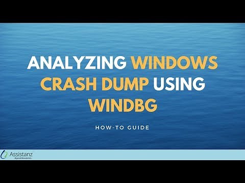 Analyzing Windows crash dump using WINDBG