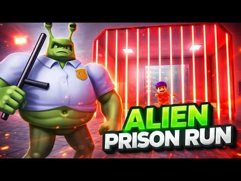 Alien Prison Run in Roblox… This Guard Is INSANE 😳