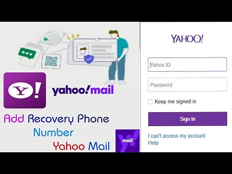 How to Add Recovery phone Number to Yahoo Mail