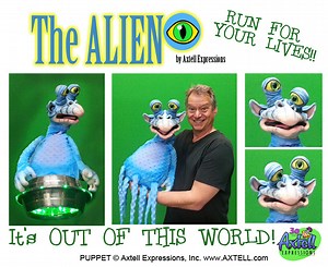 Alien Puppet | Axtell Expressions