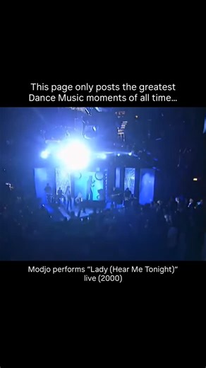 Top Tracks US | Modjo performs Lady (Hear Me Tonight) live (2000) Modjo performing Lady (Hear Me Tonight) live on Top of the Pops in 2000 captured the... | Instagram