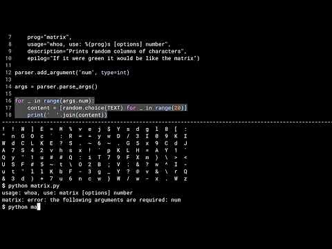 Getting Started Building a Python CLI With argparse