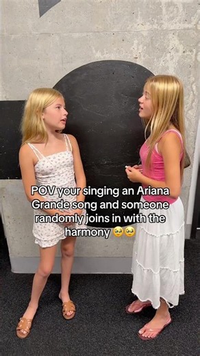 This ‪@ArianaGrande‬ song lives rent free in our head 🥹🥹#singer #harmony #arianagrande