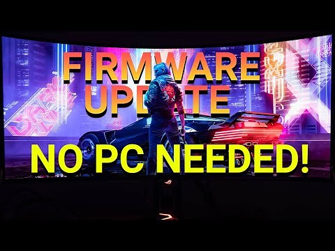 Monitor Firmware Update Made Easy – With or Without a PC! ⬇️