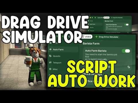[🏮BEST] Drag Drive Simulator Script Auto Work, Auto Farm & MORE - Roblox 2026