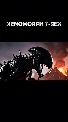 Terrifying Xenomorph T-Rex Hybrid Roars to Life